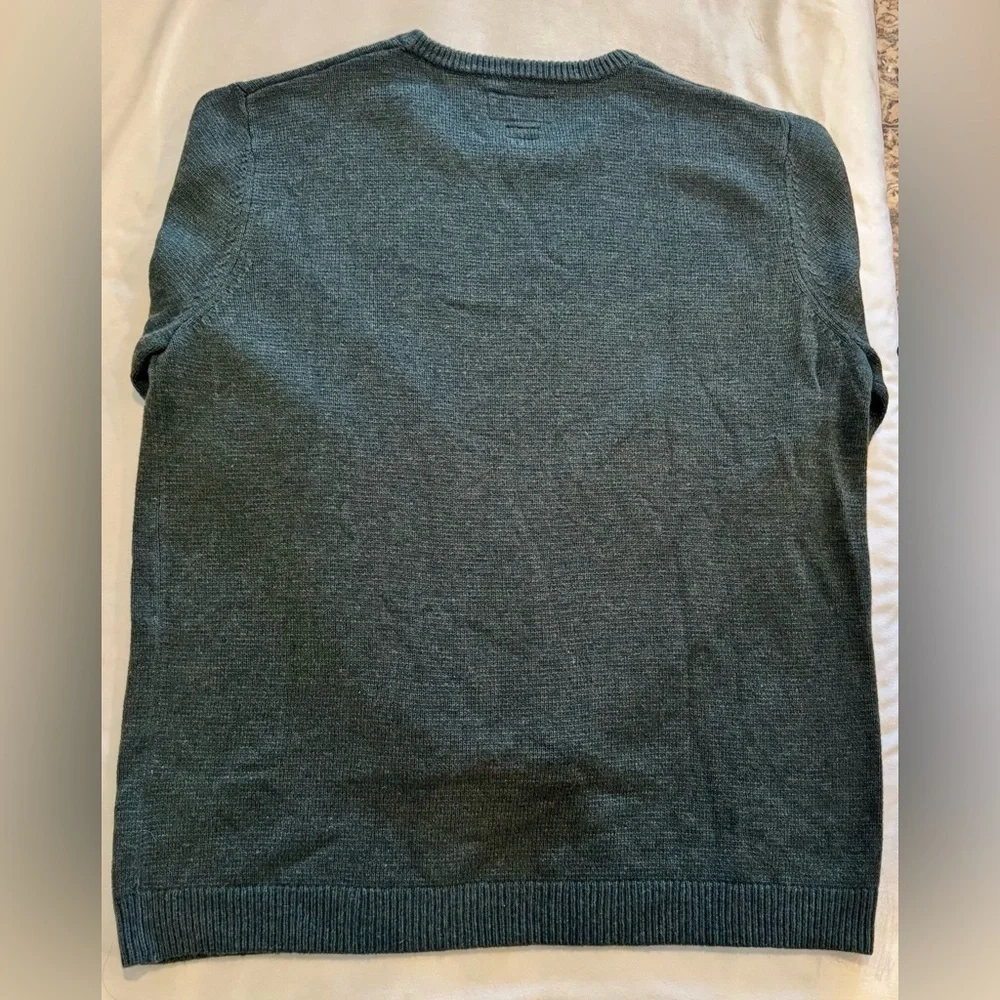 EUC! Grayers Wool Blend Dark Green Crewneck Sweater, sz XL
